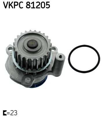 Водна помпа, охлаждане на двигателя SKF
